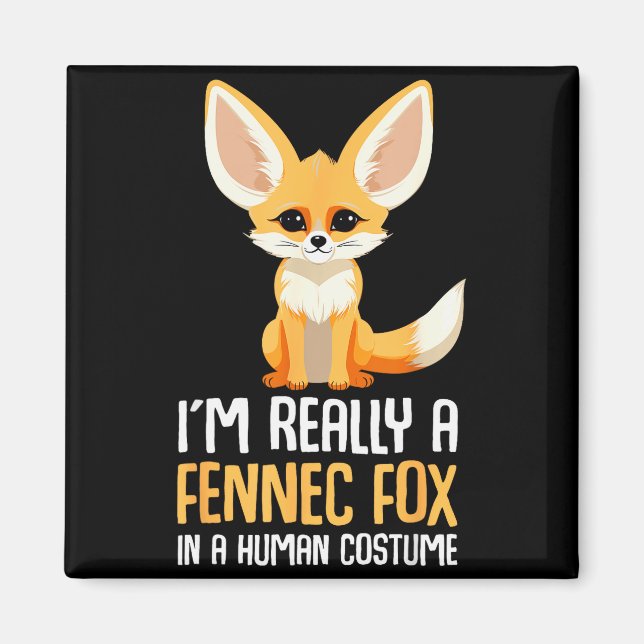 Imã Fennec Fox Costume Girls Fox  (Frente)