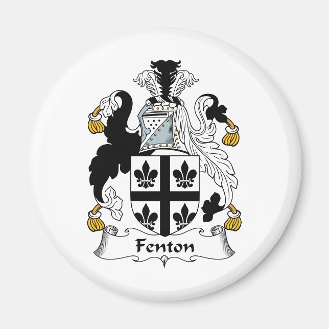 Imã Fenton Family Crest (Frente)