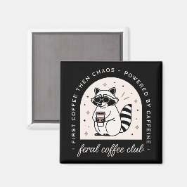 Imã Feral Café Clube Engraçado, esquisito, amantes de 