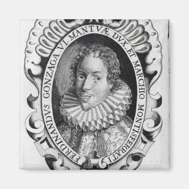Imã Ferdinando Gonzaga, Duque de Mântua (Frente)