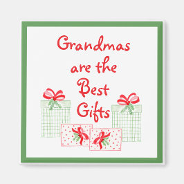 Imã Feriado de Aquarela PERSONALIZAR Vovó