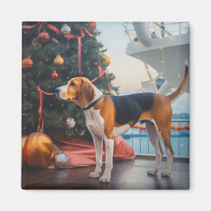 Imã Feriado do Cruise de Natal em Inglês Americano