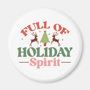 Imã Feriados de Natal em Groovay Spirit Retro