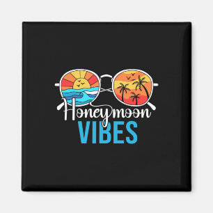 Imã Férias Casais de Honeymoon Vibes Noiva de Casament
