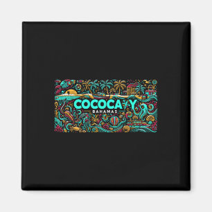 Imã Férias da família Cococay Beach Bahamas Viagem Sum