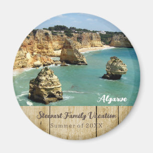 Imã Férias da família das praias do Algarve em Portuga