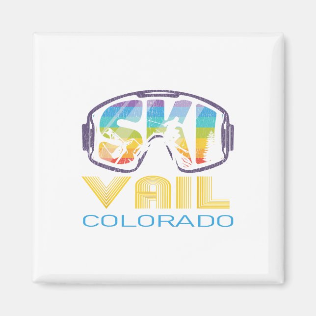Imã Férias de Esqui Vail Colorado (Frente)