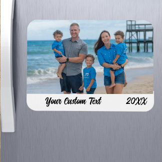 Ímã Férias de Família Personalizadas Foto Geladeira