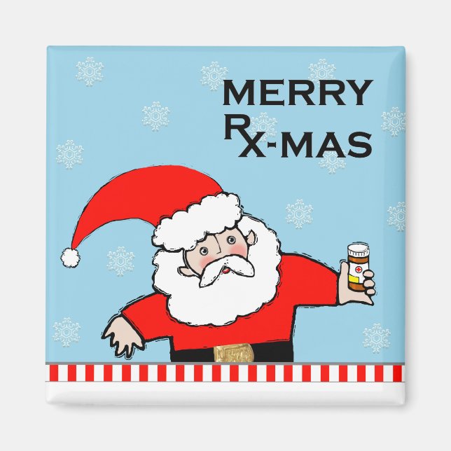Imã Férias de Natal da Enfermeira (Frente)