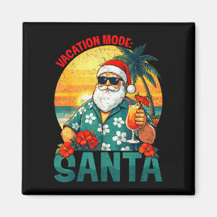 Imã Férias de Natal em julho modo havaí praia santa