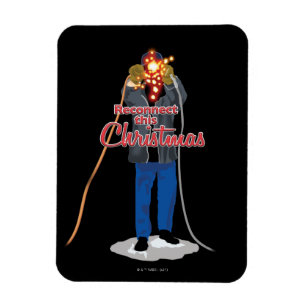 Ímã Férias de Natal Reconectar este Natal