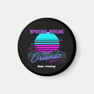 Imã Férias de Primavera 2026 Orlando After Dark Retro
