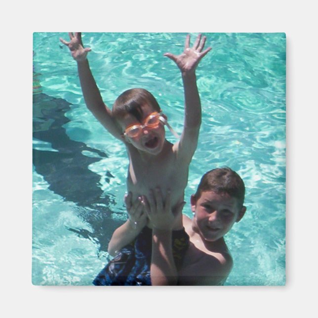 Imã Férias de Verão na Foto dos Avós (Frente)