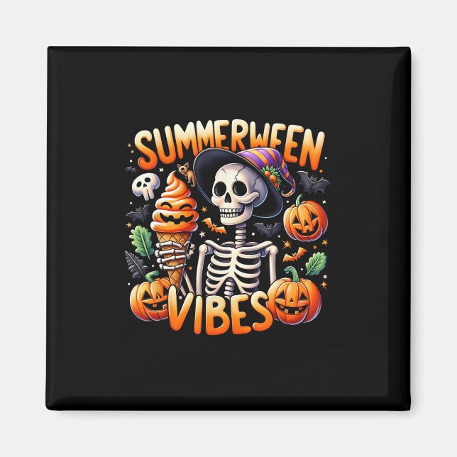 Imã Férias de Verão Summerberry Skeleton Ice (Frente)