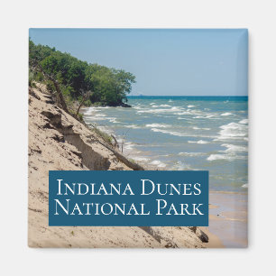 Imã Férias do parque nacional das dunas de Indiana