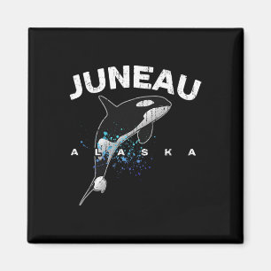 Imã Férias em Juneau Alasca Amante de Baleia Orca Assa