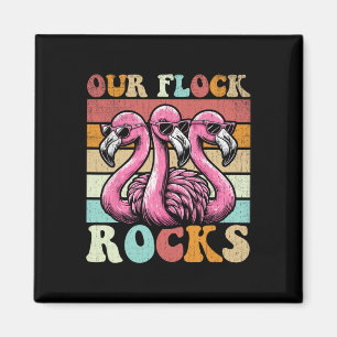 Imã Férias Familiares De Flamingo Correspondendo A Nos