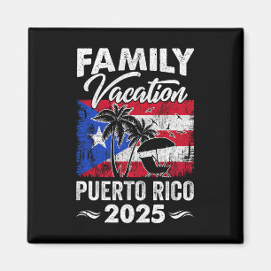 Imã Férias Familiares Porto Rico 2025 Beach Summer Vac