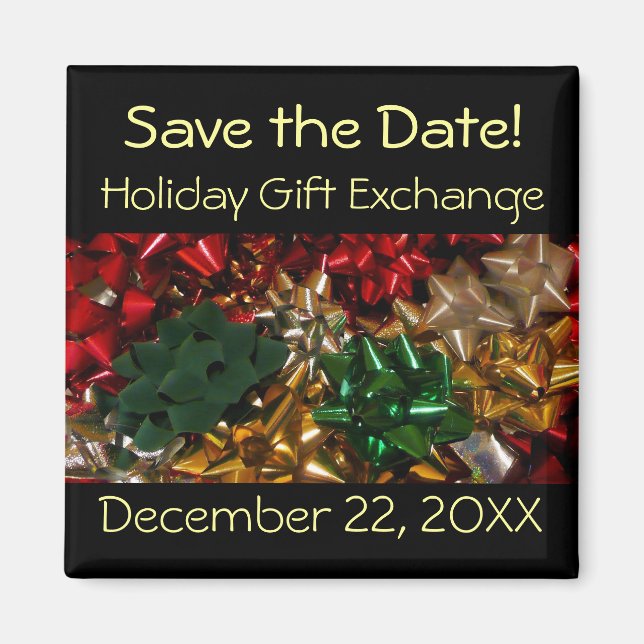 Imã Férias Festivas Coloridas Arcos de Natal (Frente)