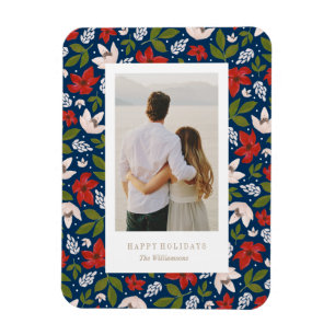 Ímã Férias Festivas Floral