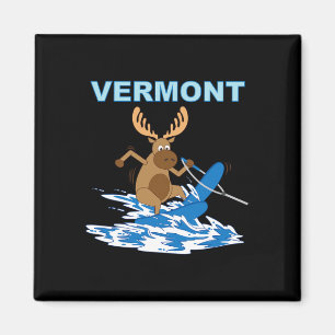 Imã Férias no Lago Moose Moose de Esqui Aquático em Ve
