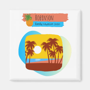 Imã Férias Tropicais Familiares