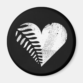 Imã Fern Heart Dark
