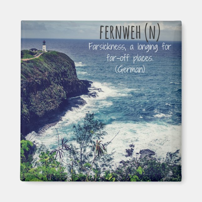 Imã Fernweh Magnet (Frente)