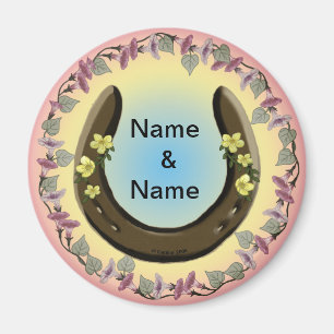 Imã Ferradura da Flor Amish