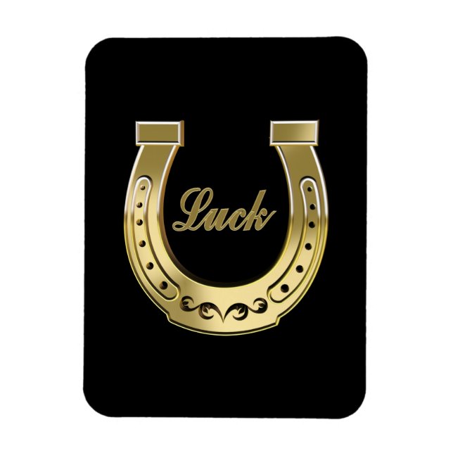 Ímã ferradura ouro (Vertical)