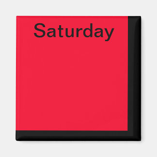 Imã Ferramenta visual do Calendário do Magnet do Dia d