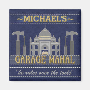 Imã Ferramentas de Mahal de Garagem Engraçada de Cave