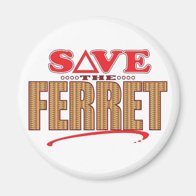 Imã Ferret Save (Frente)