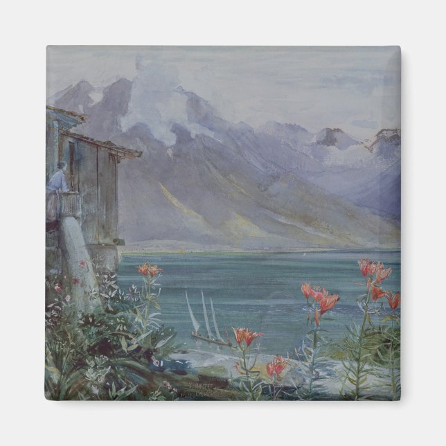 Imã Ferritet, Lago Genebra, 1882 (Frente)