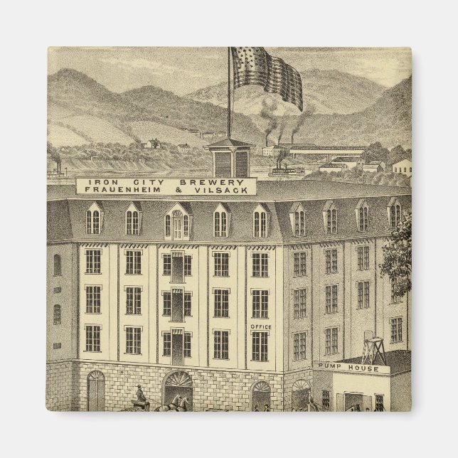 Imã Ferro City Brewery, Frauenheim e Vilsack (Frente)