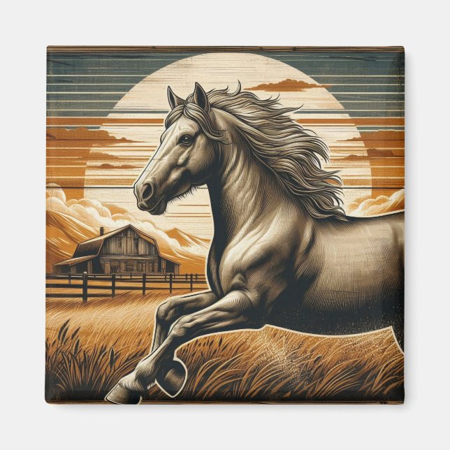 Imã Ferrugem/vintagem (Frente)