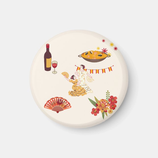 Imã Festa ao Estilo Espanhol (Frente)