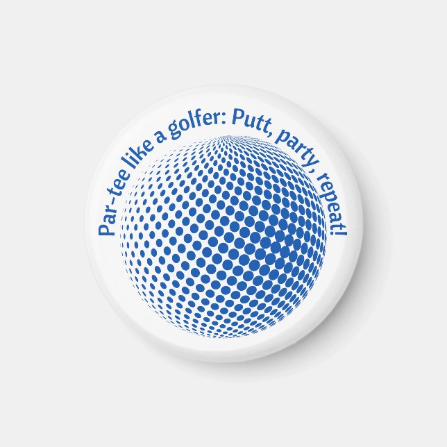 Imã Festa como um golfista (Frente)