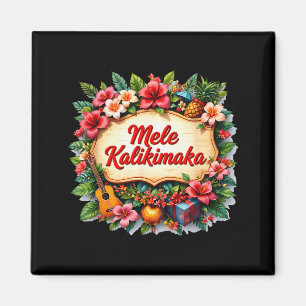 Imã Festa da Cauda de Mele Kalikimaka de Santa Praia