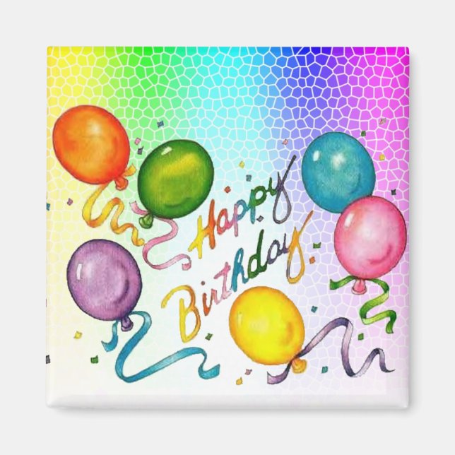 Imã Festa de aniversário (Frente)