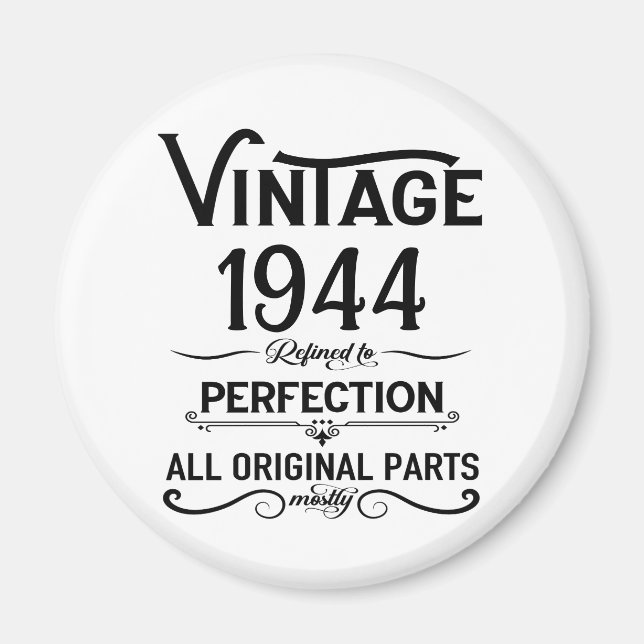 Imã Festa de aniversário de 80 de oitava safra persona (Frente)