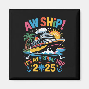 Imã Festa de Aniversário de Cruzeiro de Navio Férias D