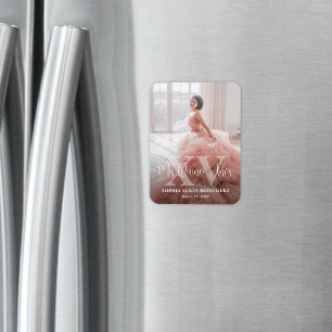 Ímã Festa de aniversário de Fotografia do Mis XV Años 