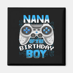 Imã Festa de aniversário De Jogo De Vídeo Nana Do Aniv