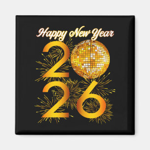 Imã Festa de Ano Novo - Feliz Ano Novo 2026 Premium