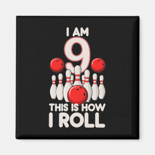 Imã Festa de Boliches de 9 anos 9º aniversário é como 