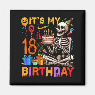 Imã Festa de Correspondência de Esqueleto de Halloween