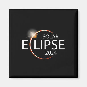 Imã Festa de Eclipse 2024 Shirt Total Solar Eclipse Pa