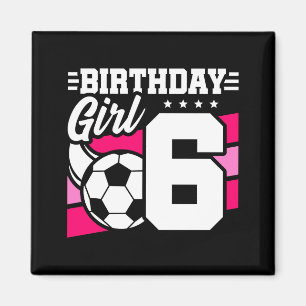 Imã Festa de Futebol de 6 Anos de Idade 6º Aniversário