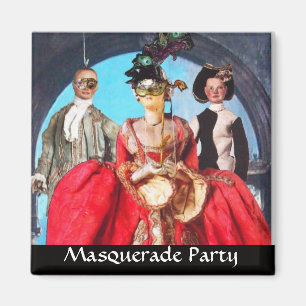 IMÃ FESTA DE MASCARADA DE COSTUME ANTIGO ITALIANO